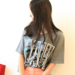 OneSelf【OP5951】時尚迷彩字短袖上衣
